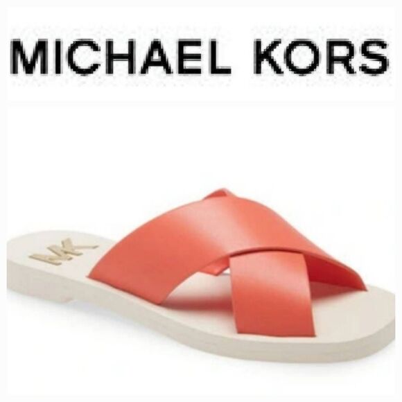 Michael Kors Glenda Slide Sandal - Picture 1 of 9